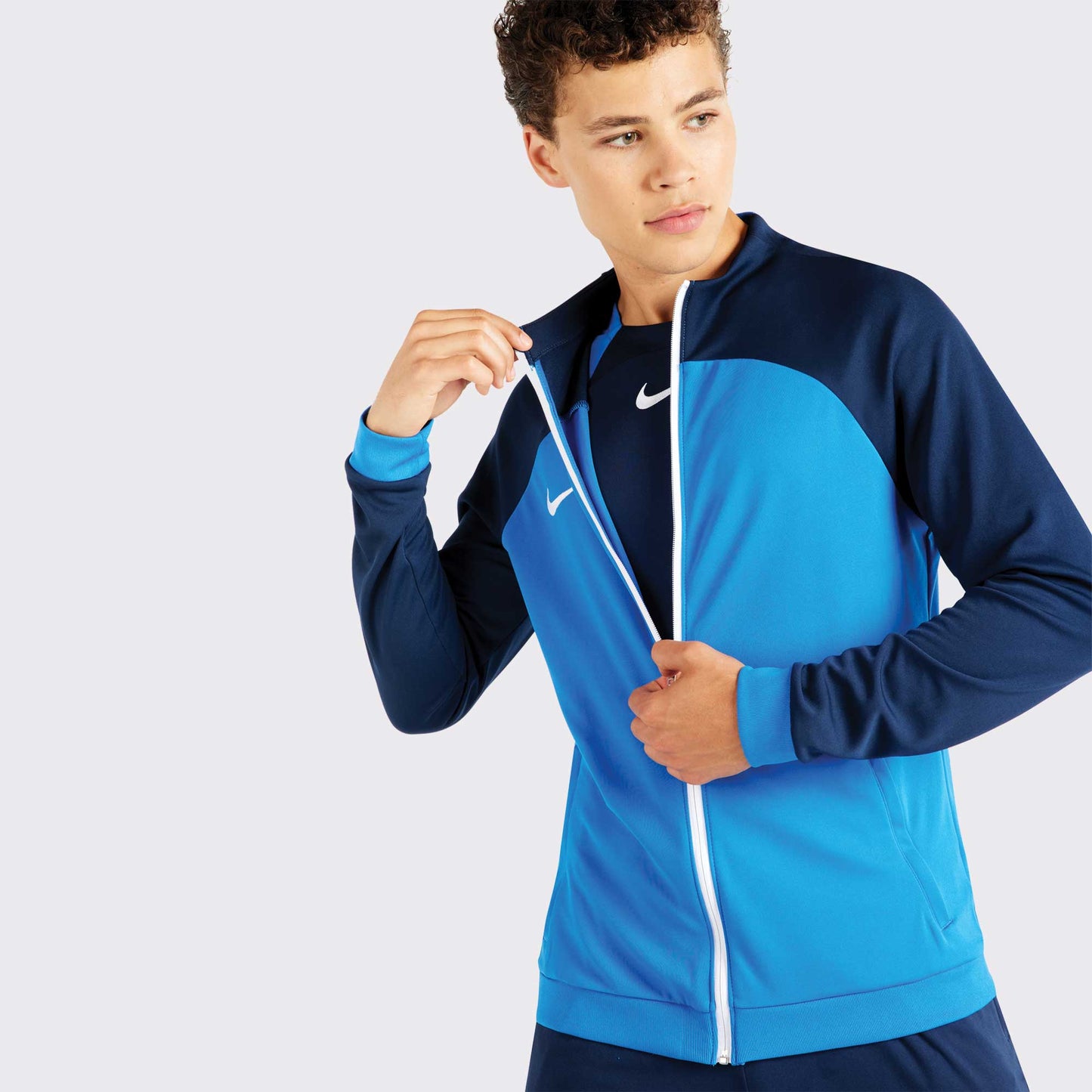 Nike Academy Pro 22 Track Jacket-Royal Blue Obsidian White