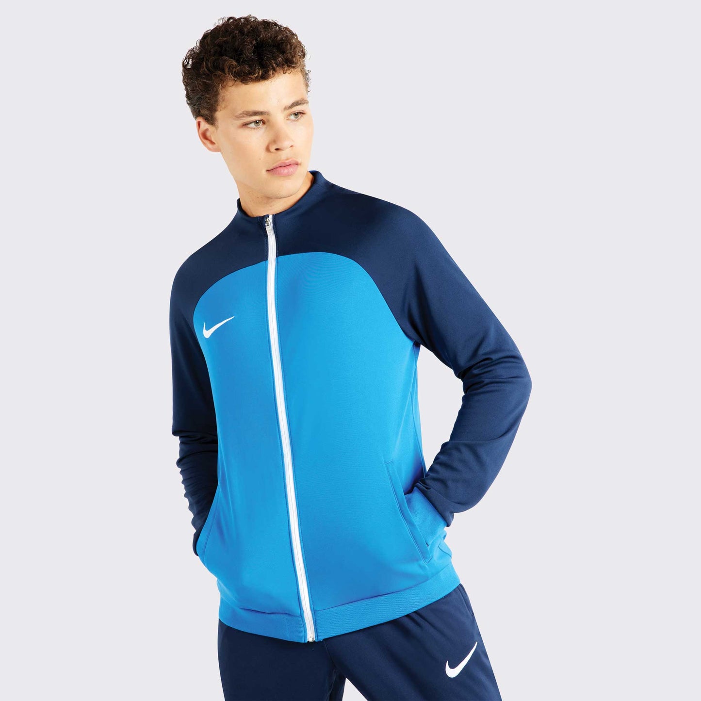 Nike Academy Pro 22 Track Jacket-Royal Blue Obsidian White