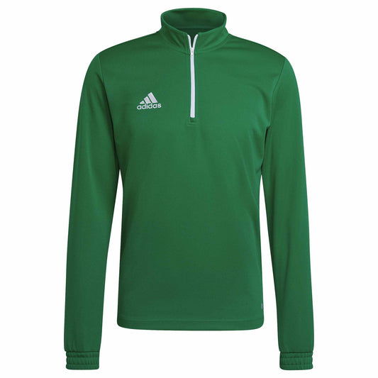 adidas 1/4 Zip adidas Entrada 22 Drill Top - Green