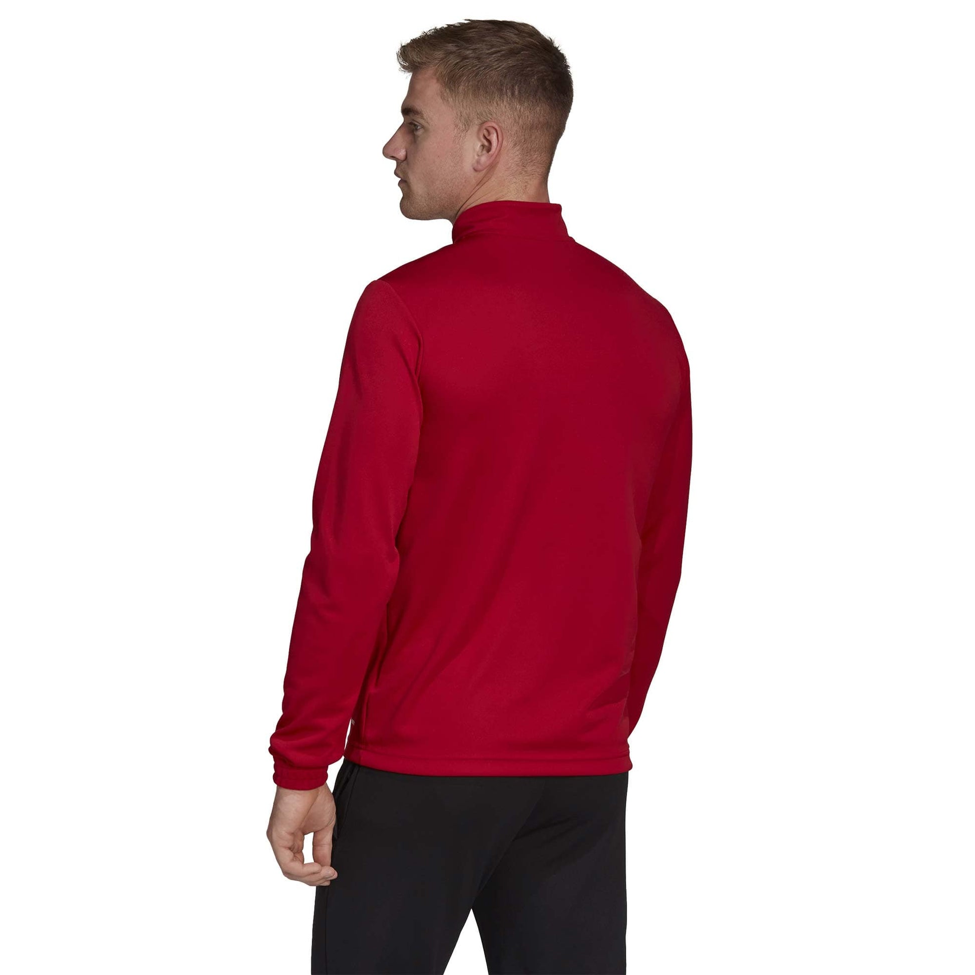 adidas 1/4 Zip adidas Entrada 22 Drill Top - Red