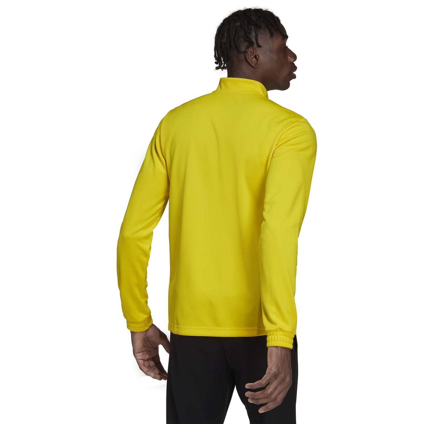 adidas 1/4 Zip adidas Entrada 22 Drill Top - Yellow