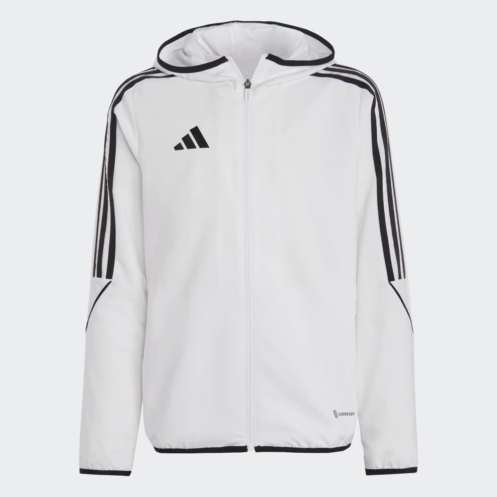 adidas Coats adidas Tiro 23 Junior League Windbreaker Jacket - White