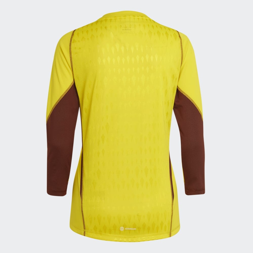 adidas Goal Keeper Jersey adidas Tiro 23 Womens Pro LS GK Shirt - Team Yellow/Team College Red