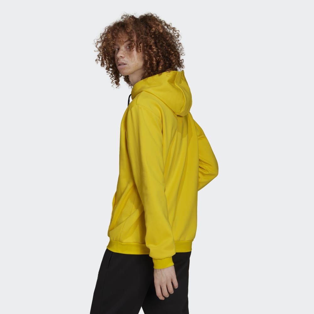 adidas Hoodie adidas Entrada 22 Pullover Hoody - Team Yellow/Black