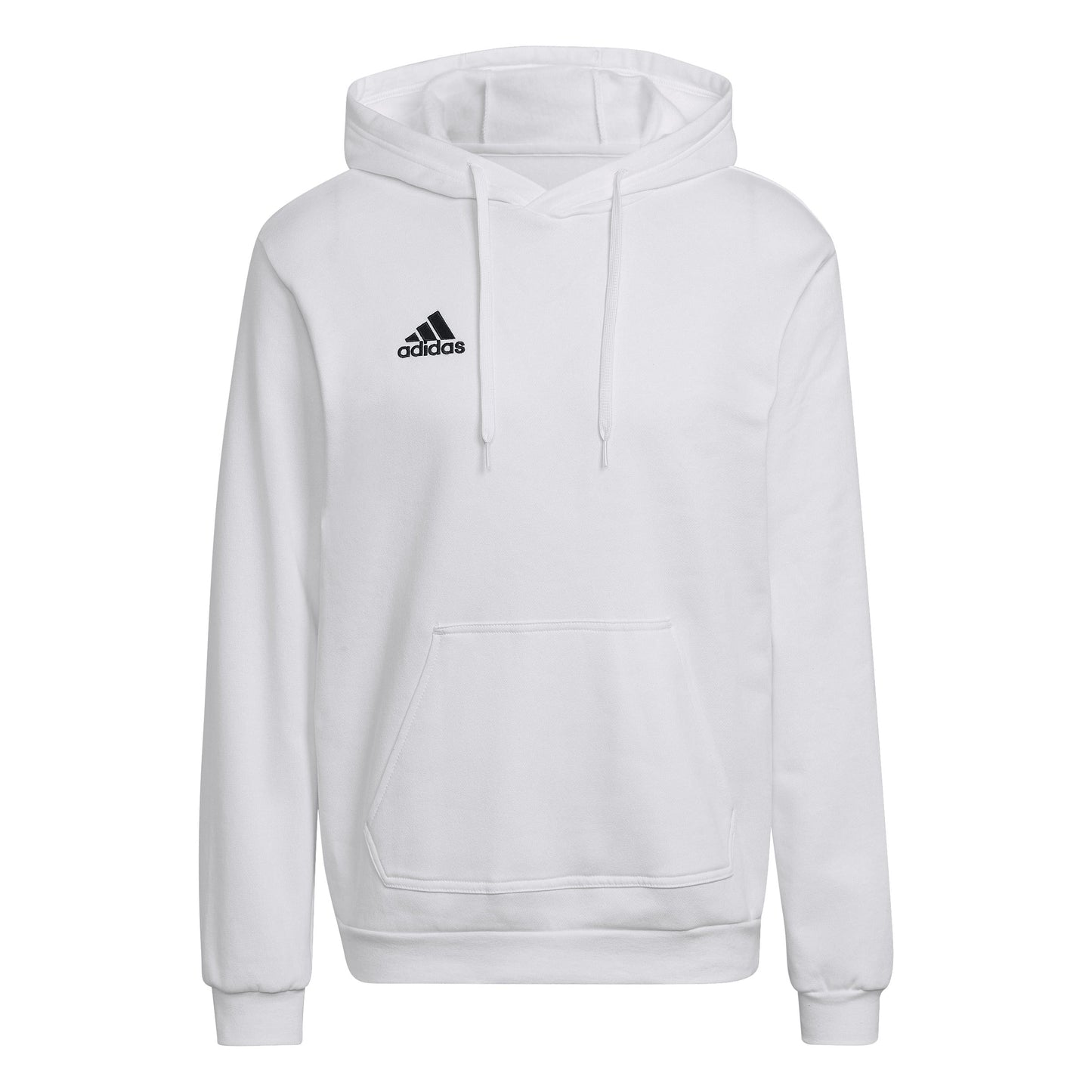 adidas Hoodie adidas Entrada 22 Pullover Hoody - White - White/Black