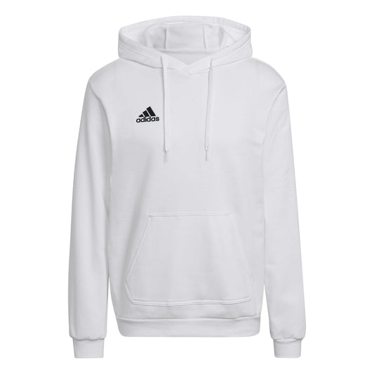 adidas Hoodie adidas Entrada 22 Pullover Hoody - White - White/Black