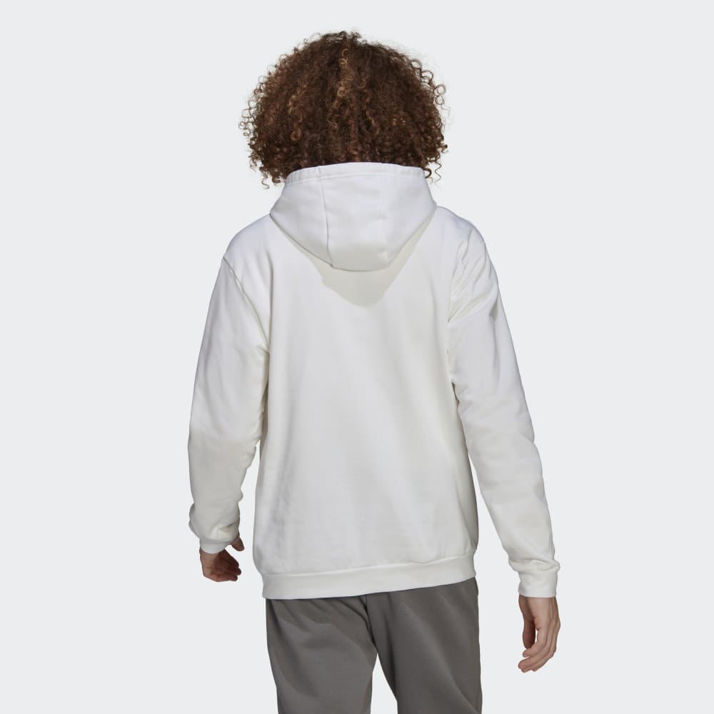 adidas Hoodie adidas Entrada 22 Pullover Hoody - White - White/Black