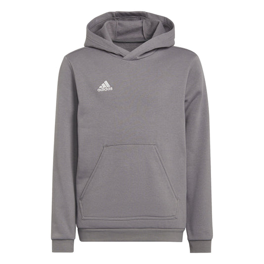 adidas Hoodie adidas Junior Entrada 22 Pullover Hoody - Team Grey Four