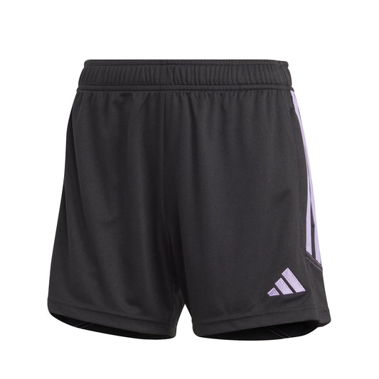 adidas Shorts adidas Tiro 23 Womens Club Training Shorts - Black/Preloved Blue - Black/Violet Fusion