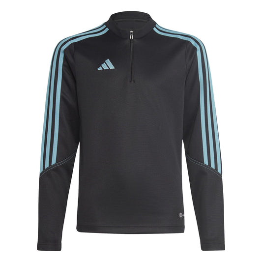 adidas Tracksuit adidas Tiro 23 Junior Club Training Top - Black/Preloved Blue