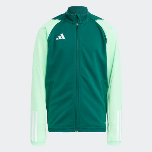 adidas Tracksuit adidas Tiro 23 Junior Competition Track Jacket - Team Dark Green/Beam Green