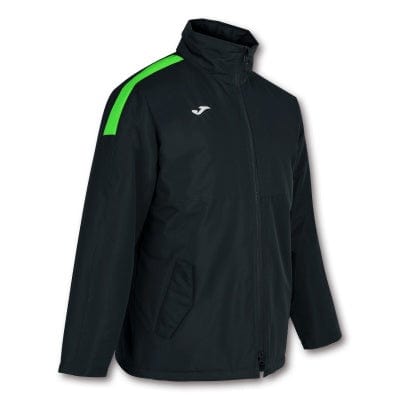 Joma Coat Joma Kids Trivor Bench Jacket - Black / Green Flour