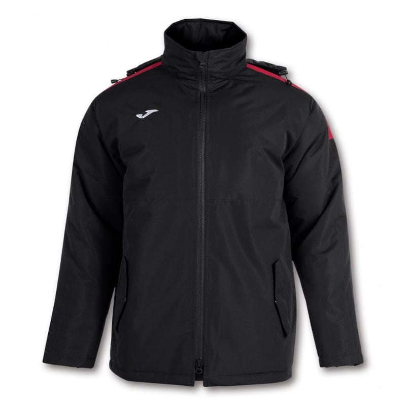 Joma Coat Joma Kids Trivor Bench Jacket - Black / Red