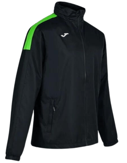 Joma Coat Joma Kids Trivor RainJacket - Black / Green Flour