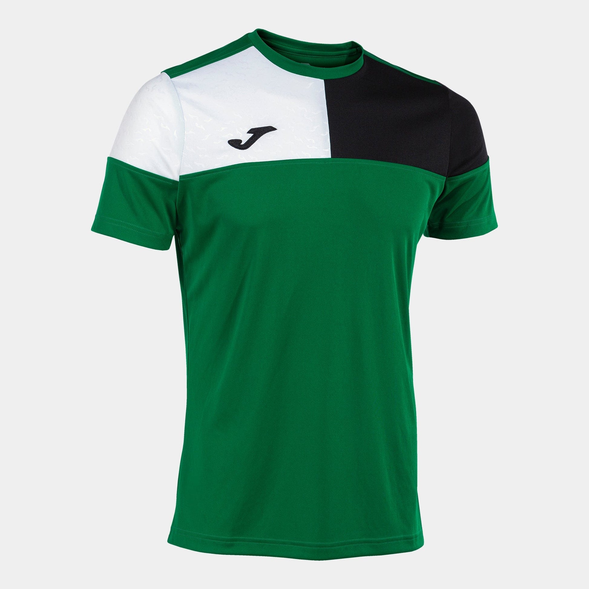 Joma Jersey Joma Crew V Short Sleeve Jersey Green Black White