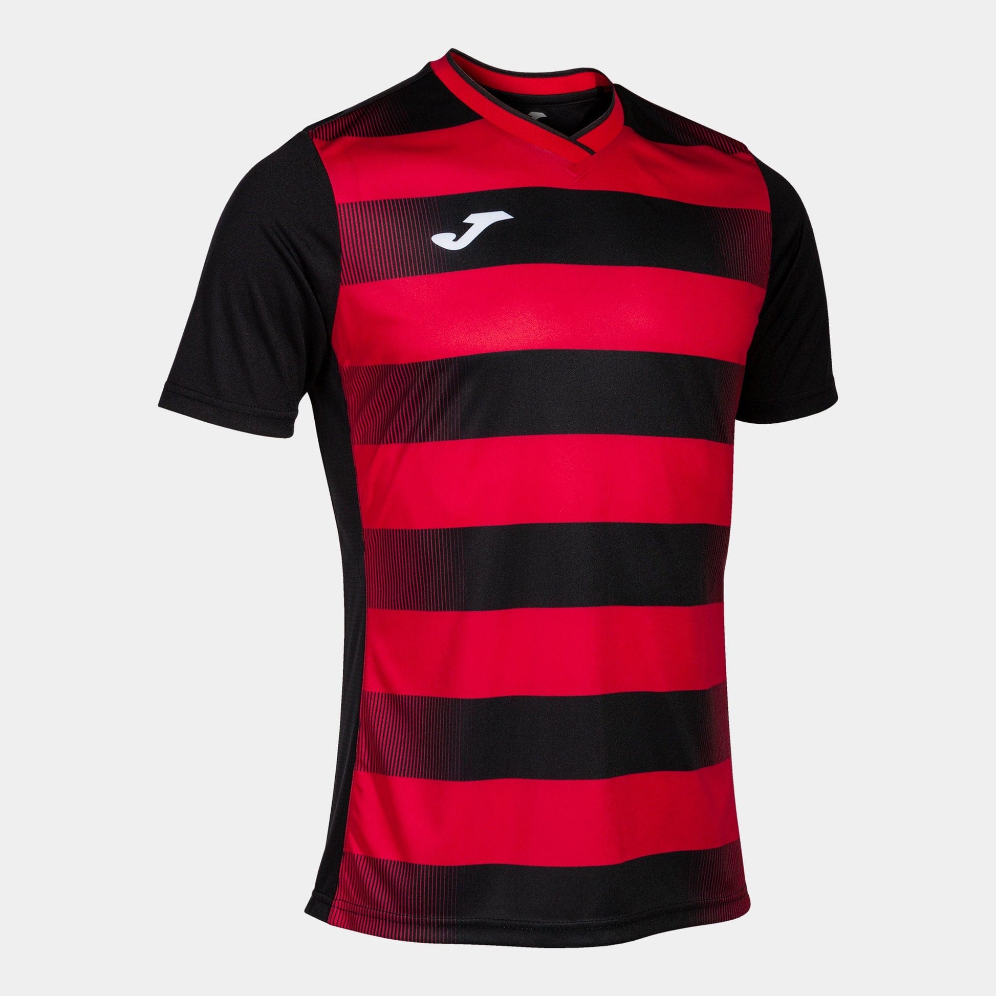 Joma Jersey Joma Europa V Short Sleeve Jersey Black Red