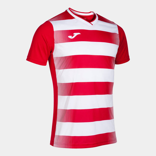 Joma Jersey Joma Europa V Short Sleeve Jersey Red White