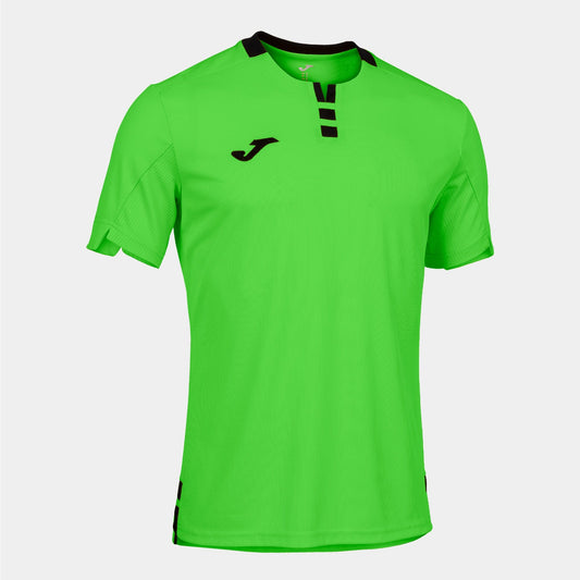 Joma Jersey Joma Gold Iv Recycled Short Sleeve Jersey Fluor Green Black