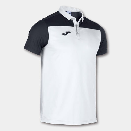 Joma Polo Joma Combi Polo Shirt White-Black S/S