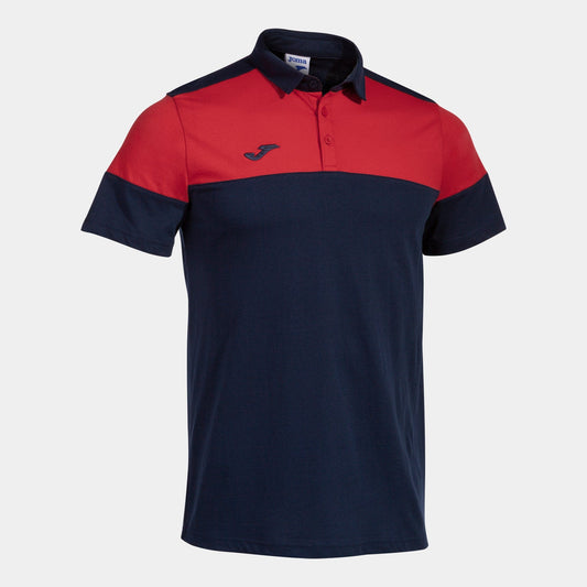 Joma Polo Joma Crew V Short Sleeve Polo Navy Red