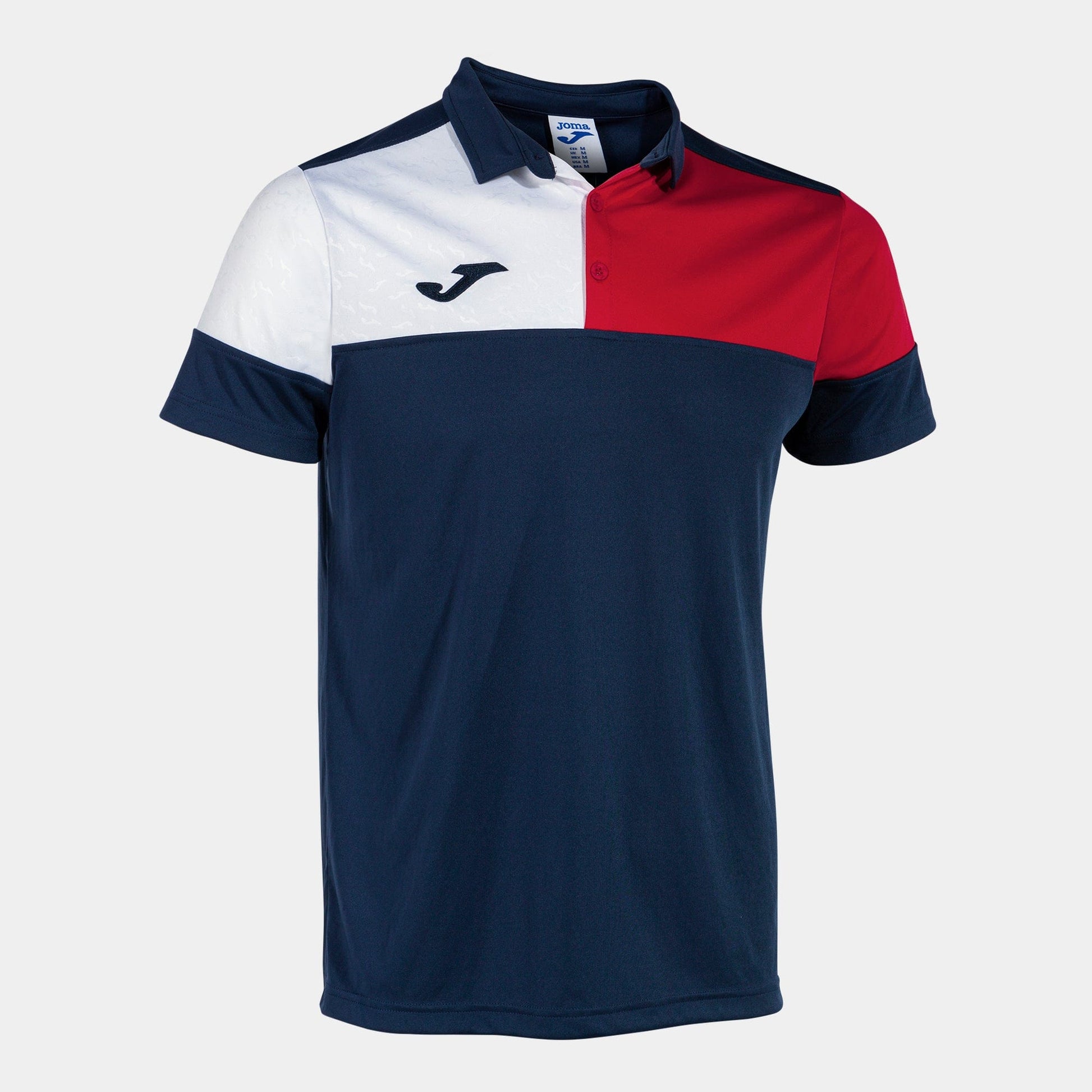 Joma Polo Joma Crew V Short Sleeve Polo Navy Red White