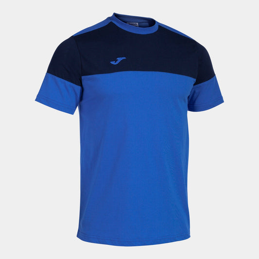 Joma T-Shirt Joma Crew V Short Sleeve T-Shirt Royal Navy