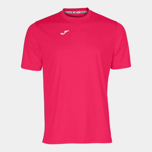 Joma T-Shirt Joma Kids Combi Short Sleeve T-Shirt - Fuchsia