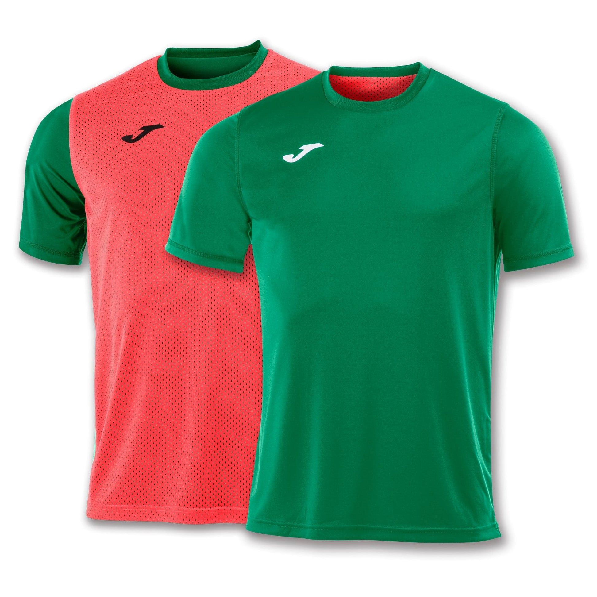 Joma T-Shirt Joma S/S T-Shirt Combi Reversible Green-Orange