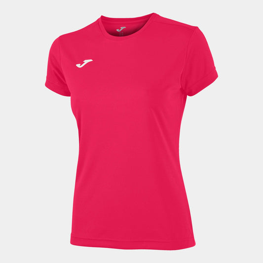 Joma T-Shirt Joma Womens T-Shirt Combi Fuchsia S/S