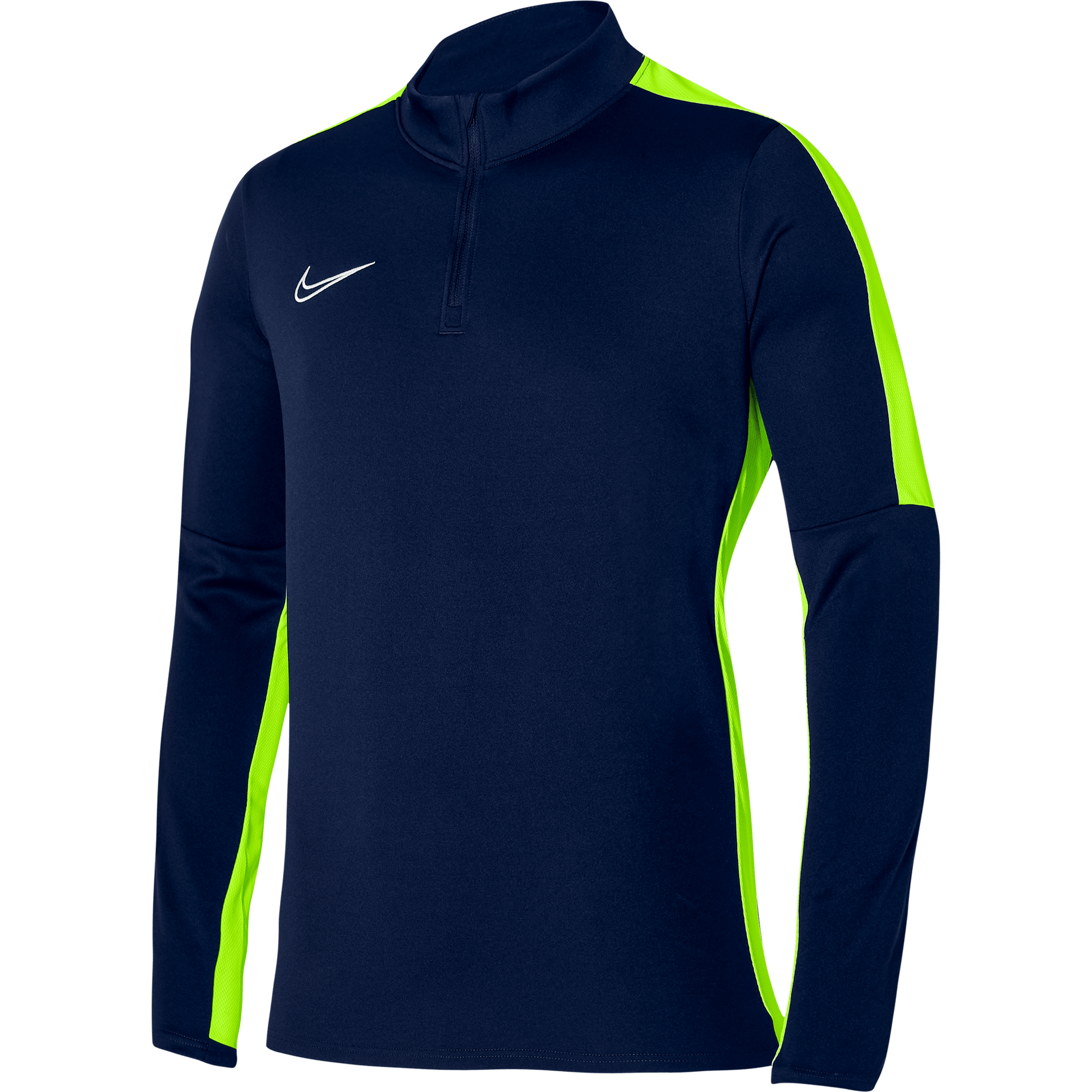 Nike 1/4 Zip Nike Academy 23 Drill Top - Obsidian / Volt