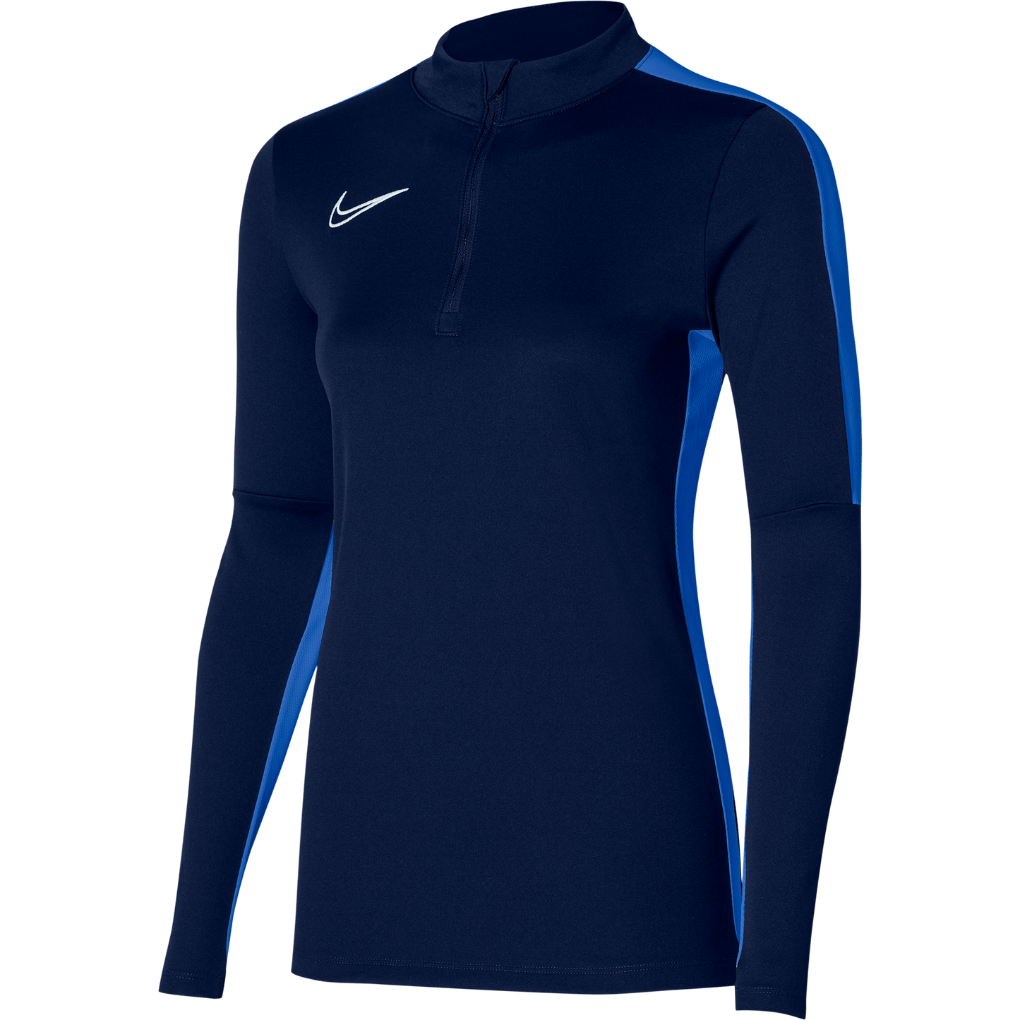 Nike 1/4 Zip Nike Womens Academy 23 Drill Top - Obsidian / Blue