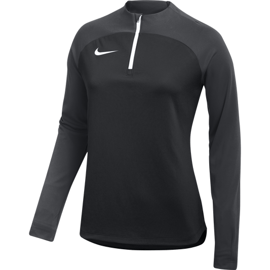 Nike 1/4 Zip Nike Womens Academy Pro 1/4-Zip - Black