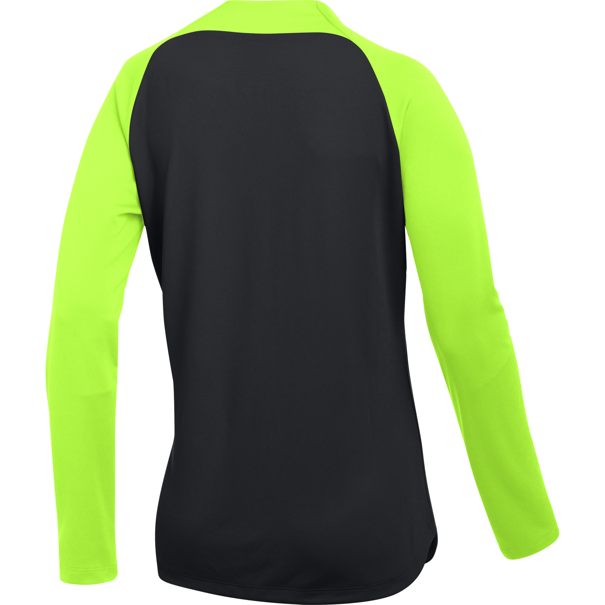 Nike 1/4 Zip Nike Womens Academy Pro 1/4-Zip - Black / Volt