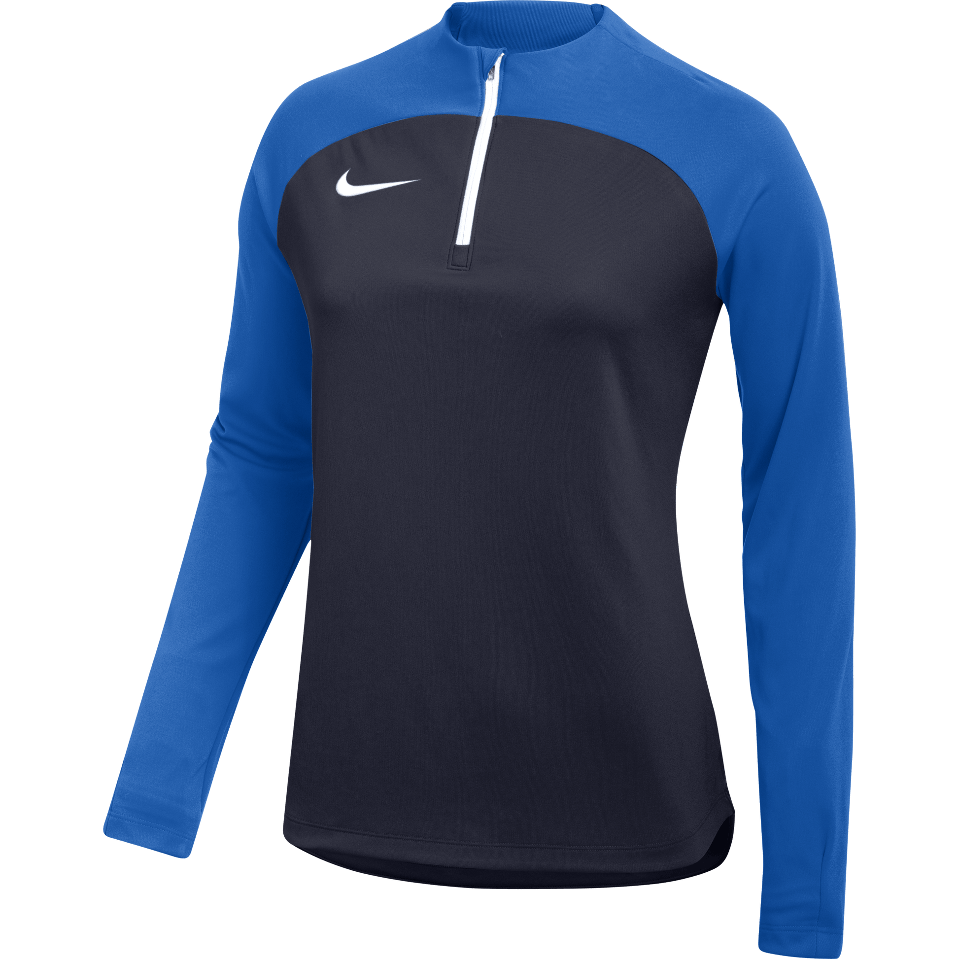 Nike 1/4 Zip Nike Womens Academy Pro 1/4-Zip - Obsidian / Blue