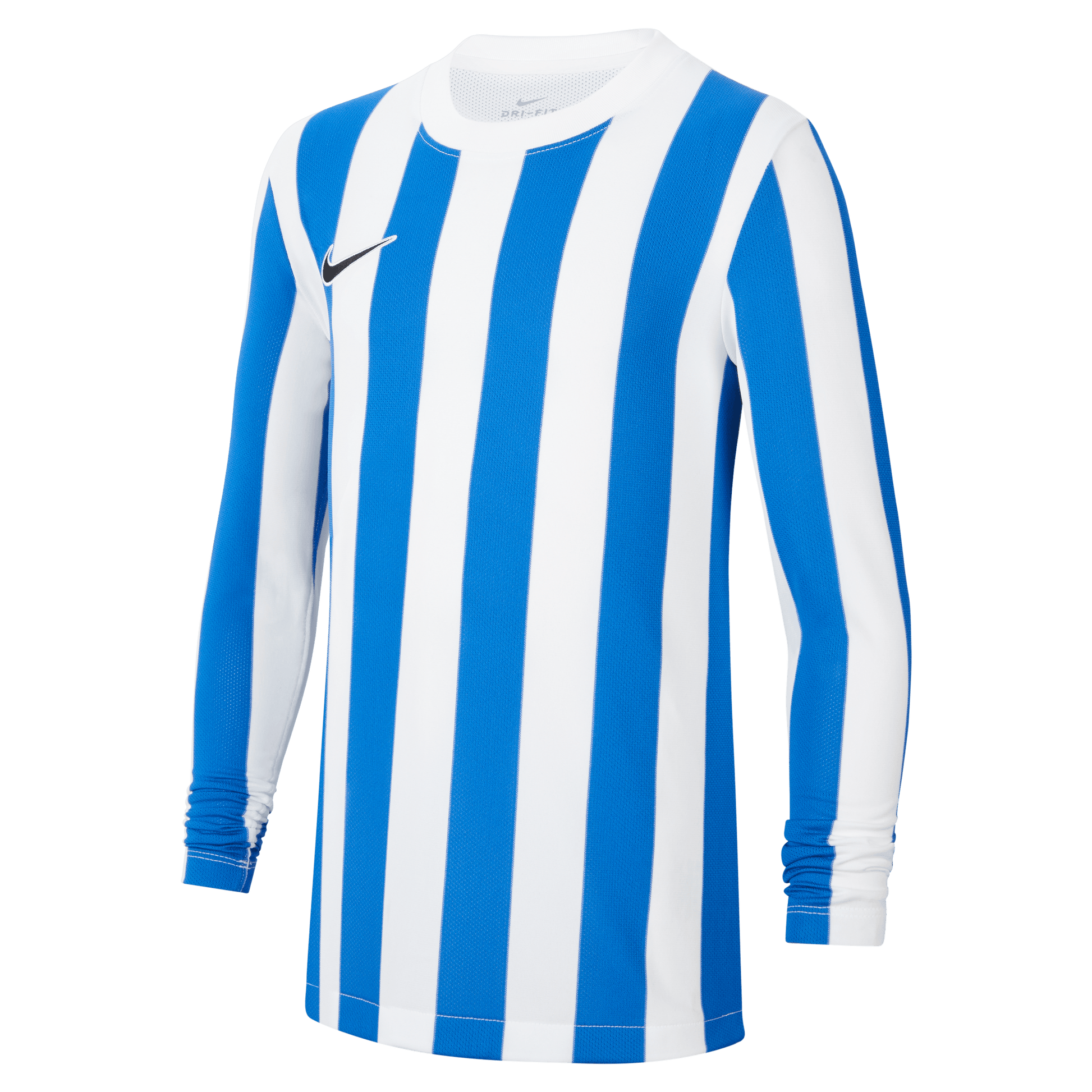 Nike Jersey Nike Kids Striped IV Jersey L/S - White / Royal Blue