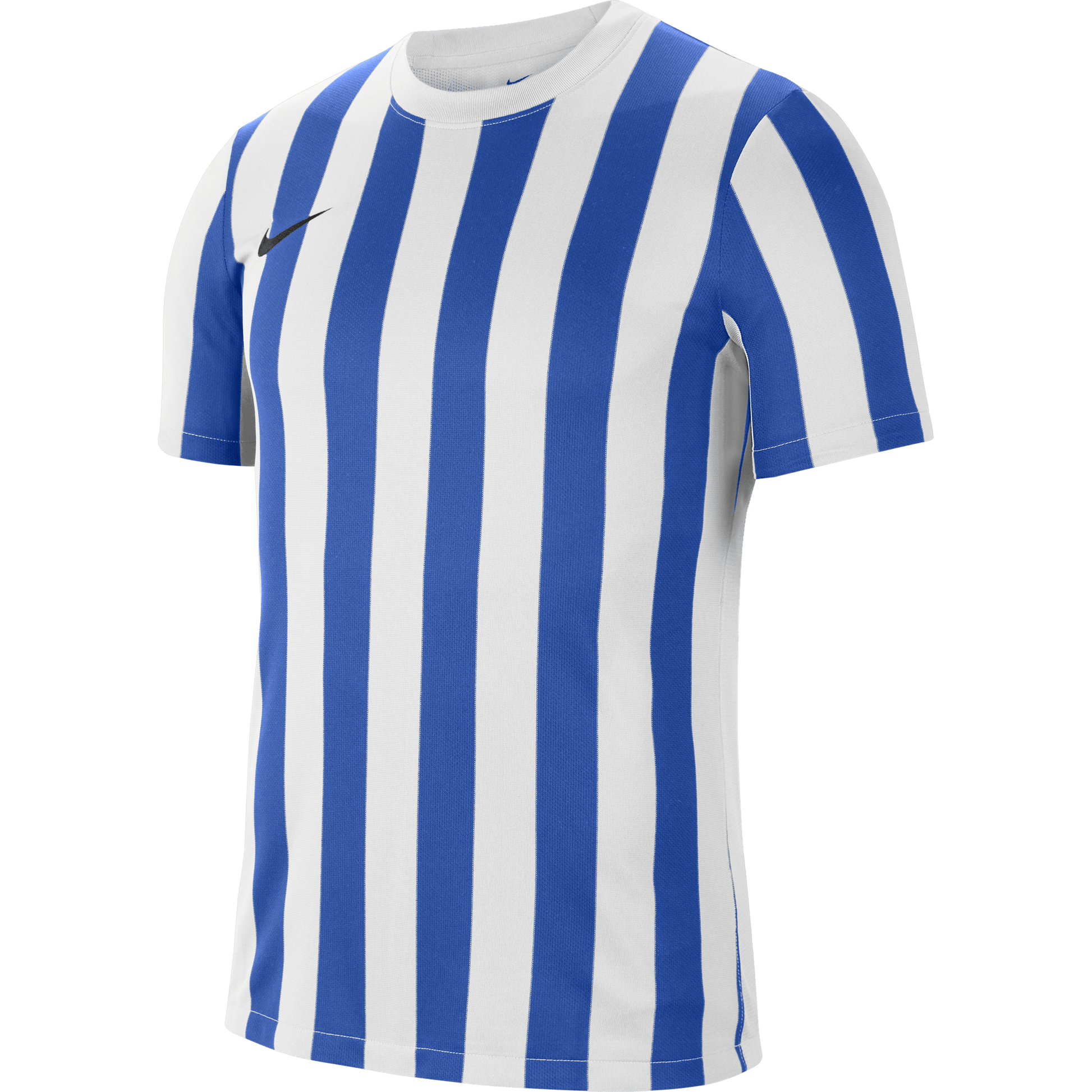 Nike Jersey Nike Striped IV Jersey S/S - White / Royal Blue