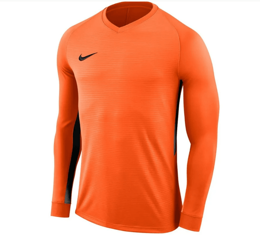 Nike Jersey Nike Tiempo Premier LS Jersey - Orange / Black