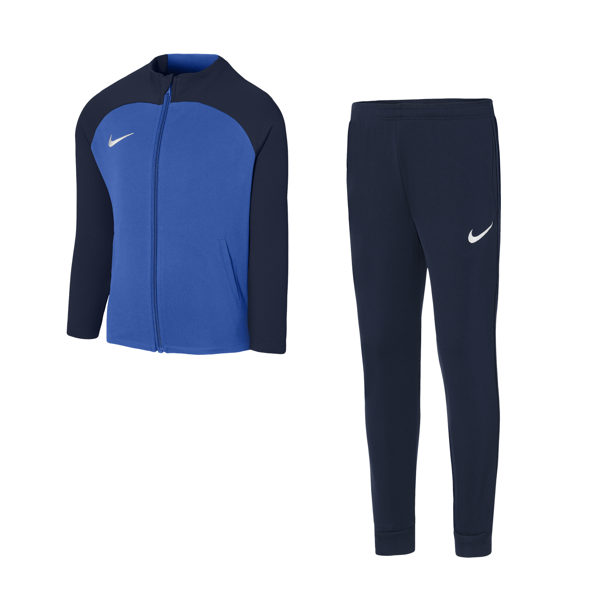 Nike Pants 6-7 / Black Nike Little Kids Knit Set - Royal Blue