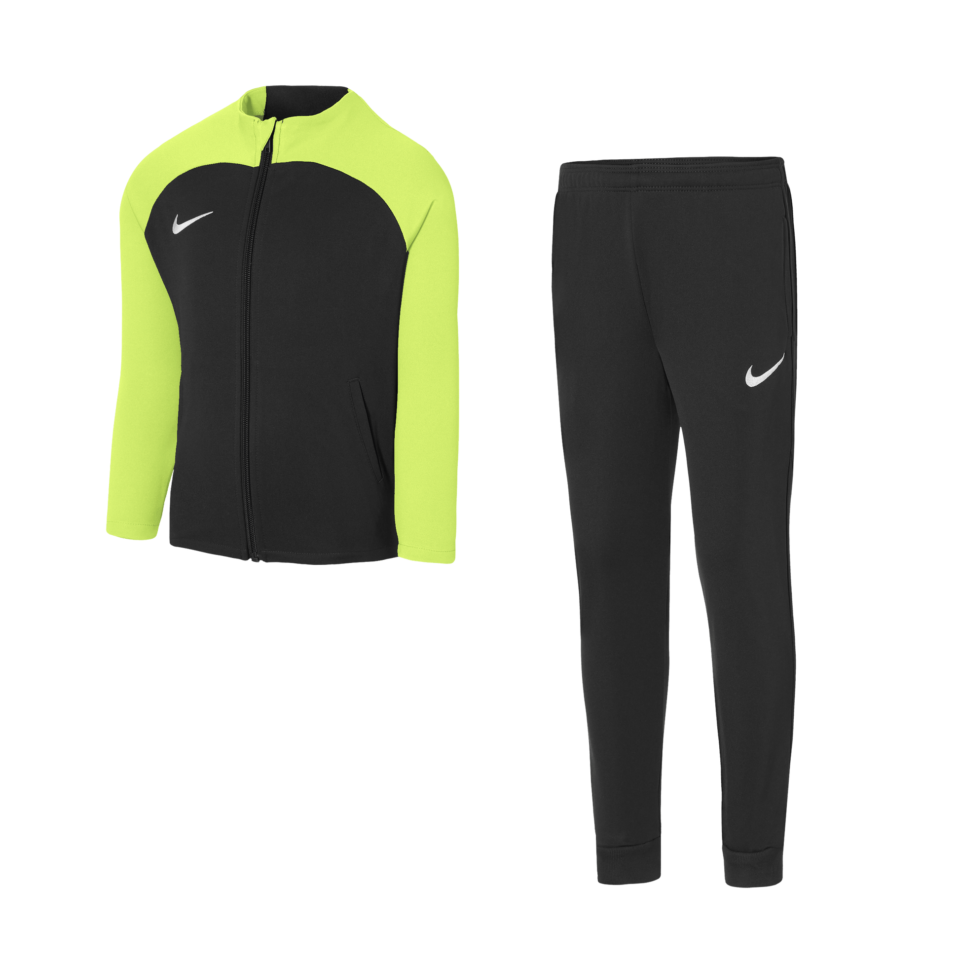 Nike Pants Nike Little Kids Knit Set - Black / Volt