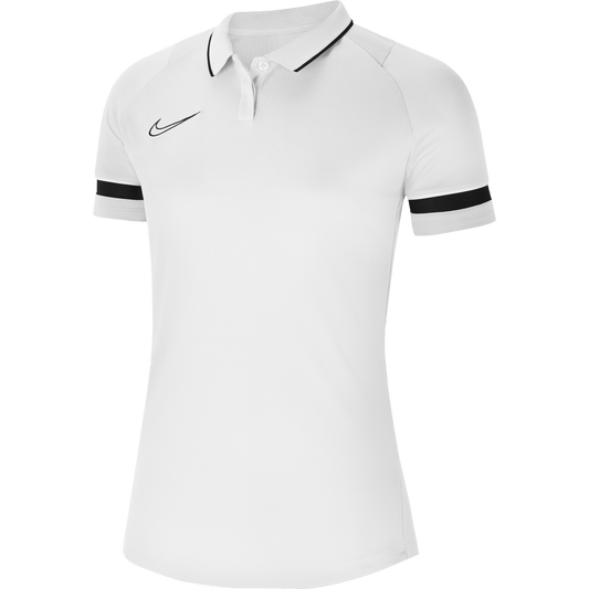 Nike Polo Shirt M / White Nike Womens Academy 21 Polo - White