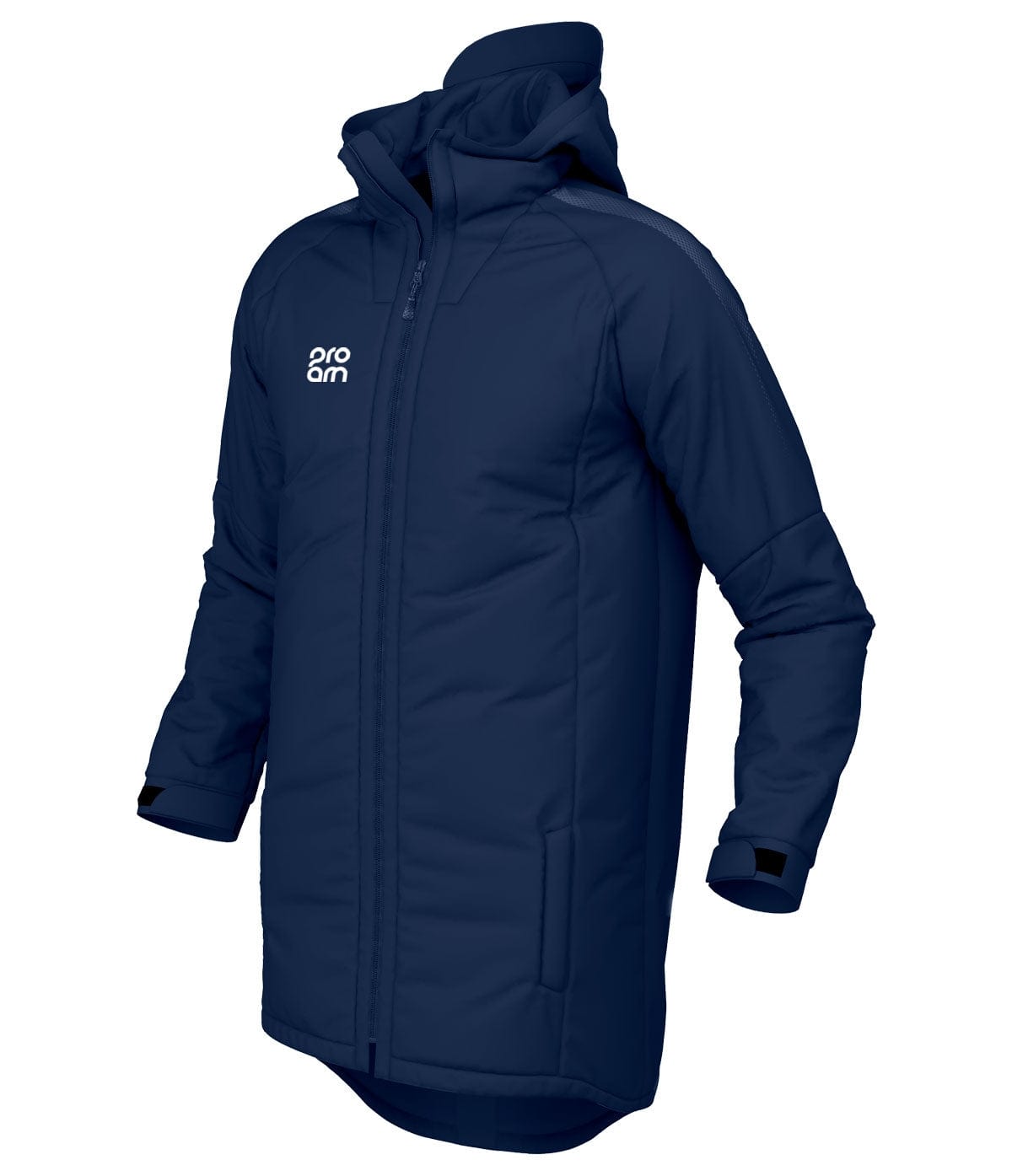 Pro-Am Kits Managers Jacket PRO-AM PRO 3/4 LENGTH TEAM COAT - NAVY